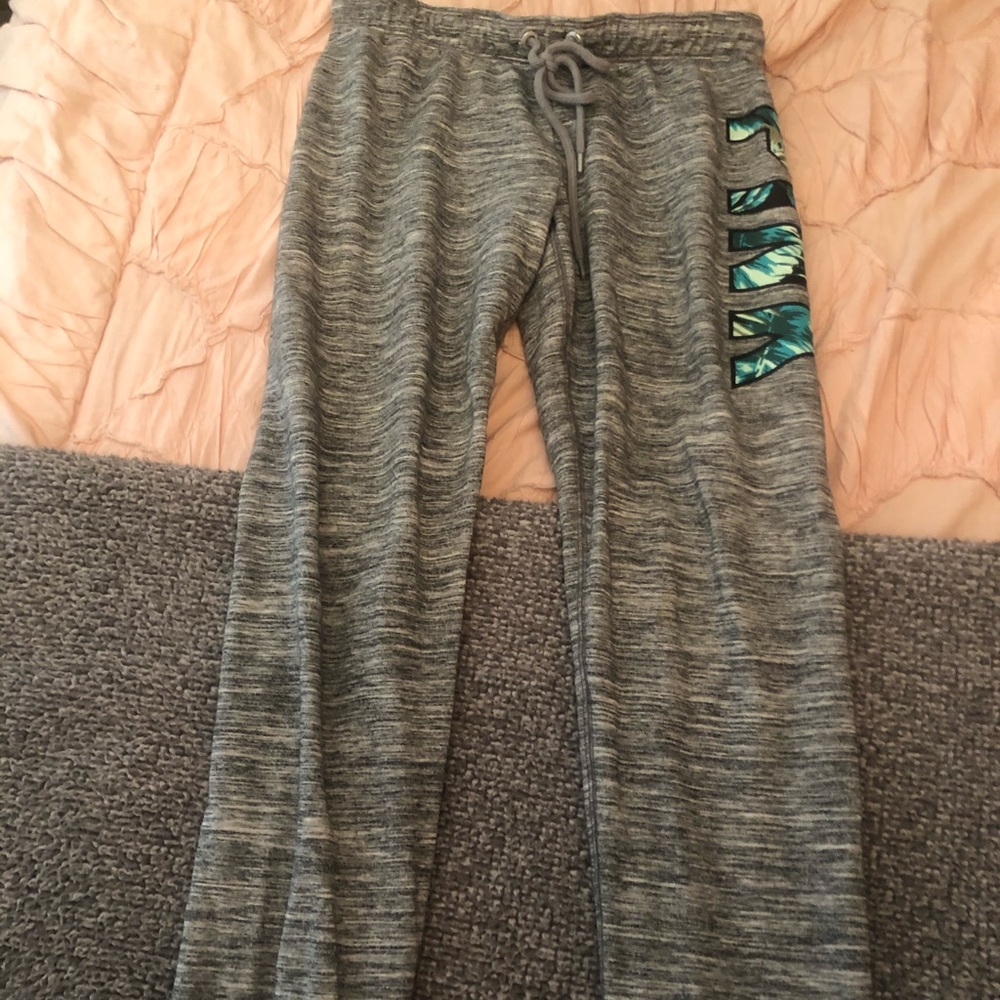 Victoria’s Secret pink gray joggers